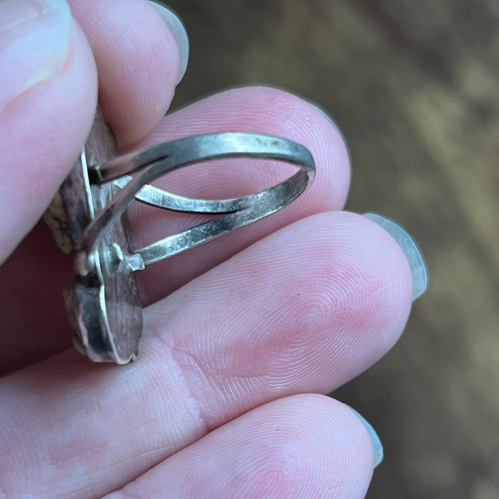 Cluster stone ring - Picture 5 of 10